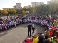 Мы участники городского детского велозаезда (25.09.2017г.)
