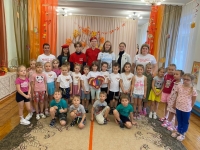Встреча с юнармейцами из МБОУ "СОШ № 10 им. К.И. Душенова"